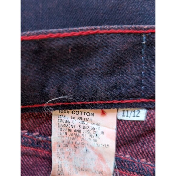 John Sullivan For Pioneer Wear Vintage Women Midi Skirt Denim Western Size 11/12 - Picture 12 of 12